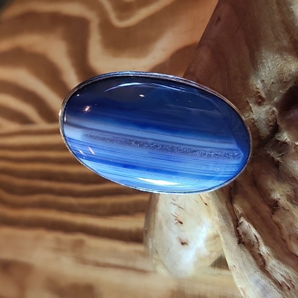 Color Enhanced Botswana Agate - Size 8.25-8.5